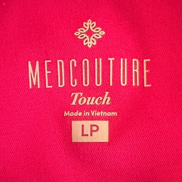 Med Couture scrub Joggers - Vibrant Pink, Deep Blue, Classic Black - Picture 2 of 4